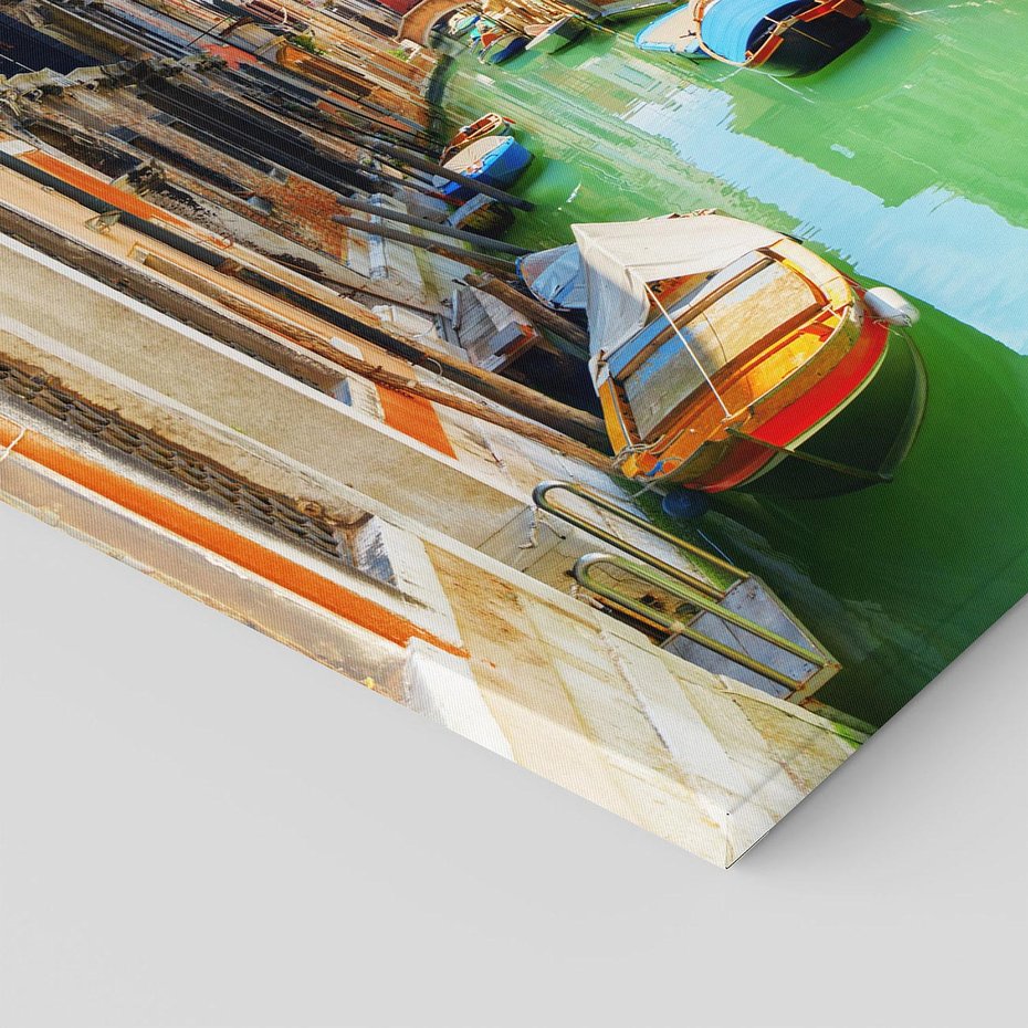 Obraz na płótnie 80x120 - Wenecja: romantyczne miasto wodnych dróg - Wenecja, Włochy