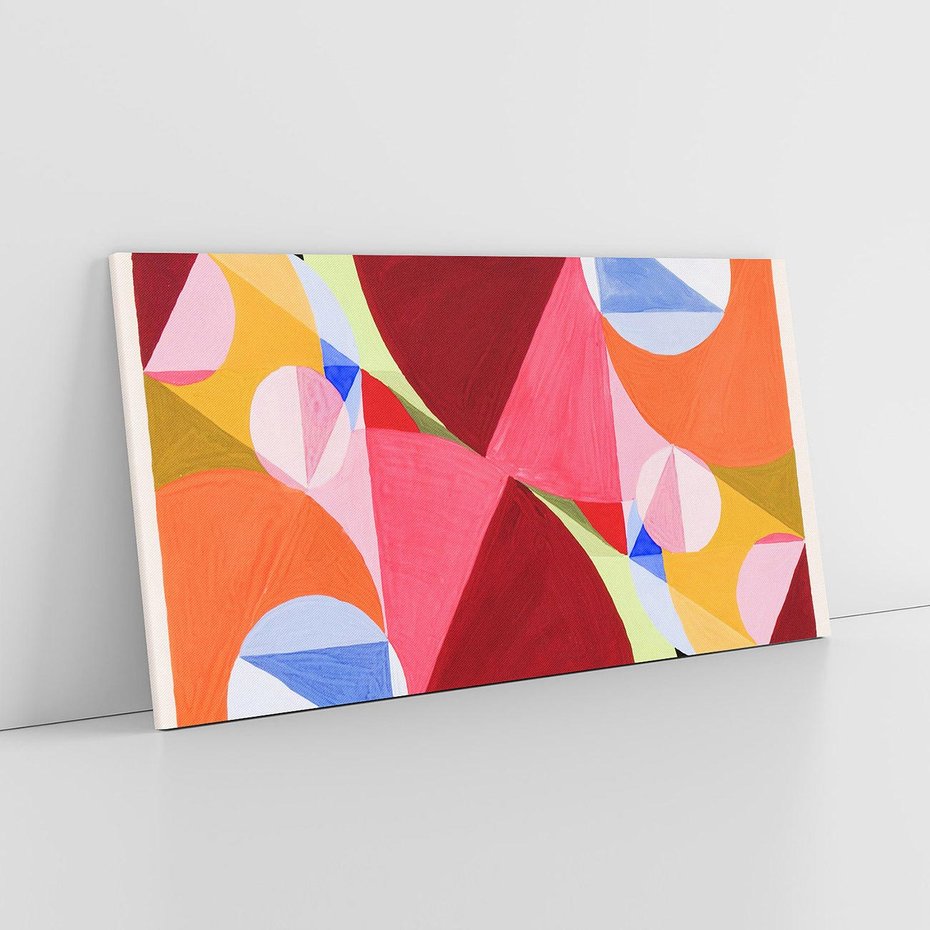 Obraz na płótnie 140x70 - Area Broken by Perpendiculars 1934, Jospeh Schillinger - Reprodukcja - reprodukcja, obraz na płótnie