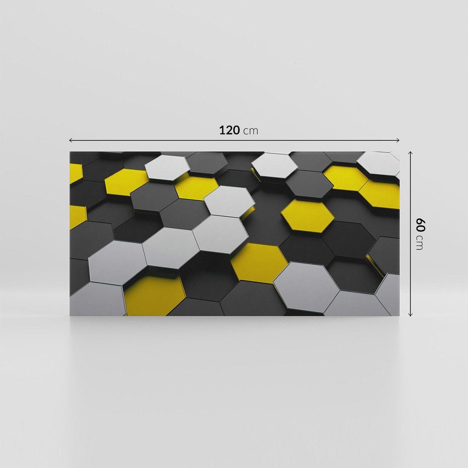 Obraz na płótnie 120x60 - Wymiar abstrakcji - 3D, abstrakcja
