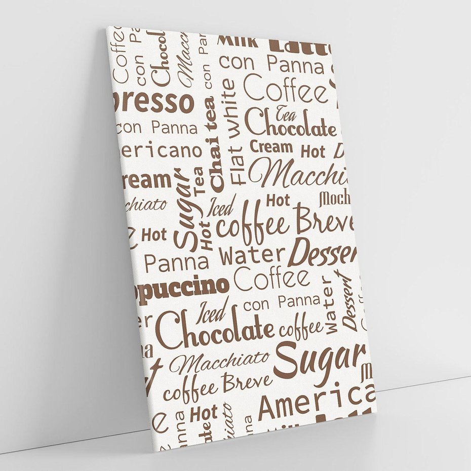 Obraz na płótnie 80x120 - Kawa w Stylu Coffee - kawa, coffee