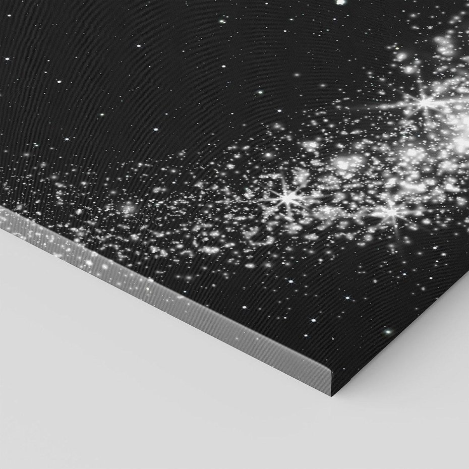 Obraz na płótnie 50x70 - Kometa wśród gwiazd - kometa, gwiazdy