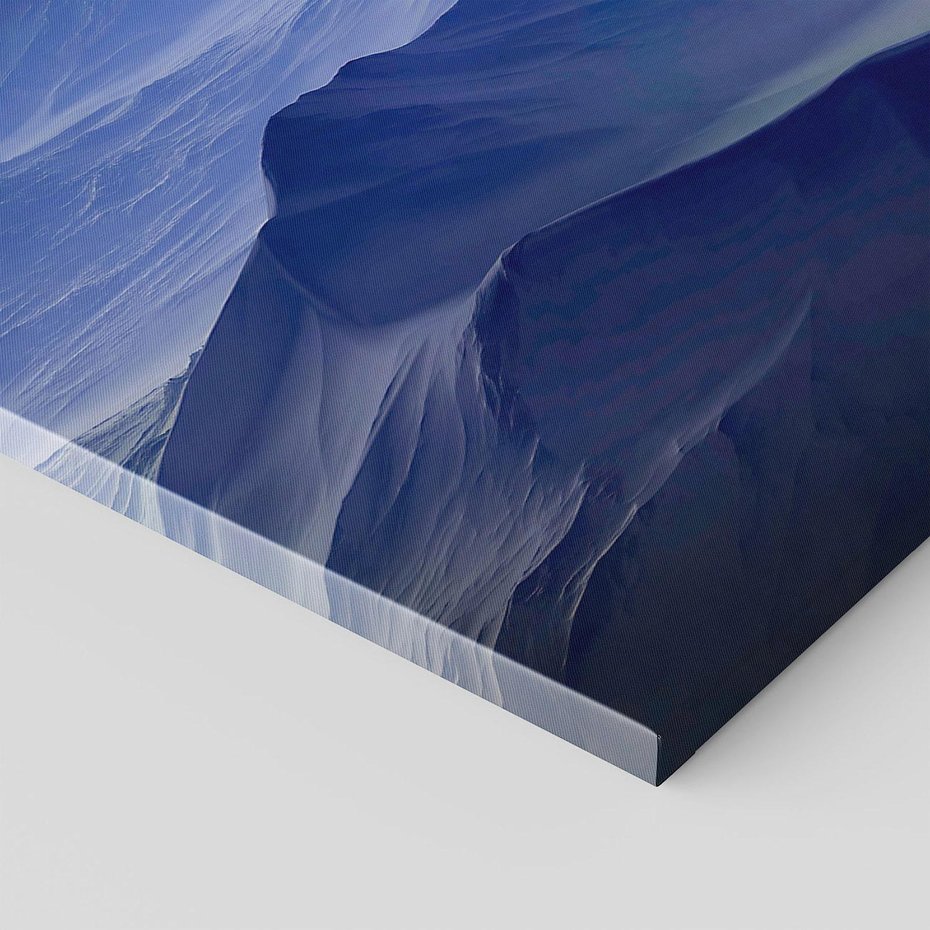 Obraz na płótnie 70x50 - Górska sceneria - krajobraz, góry