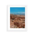 Plakat w ramie 30x40 - Wielki Kanion - wielki kanion, krajibraz - rama biała