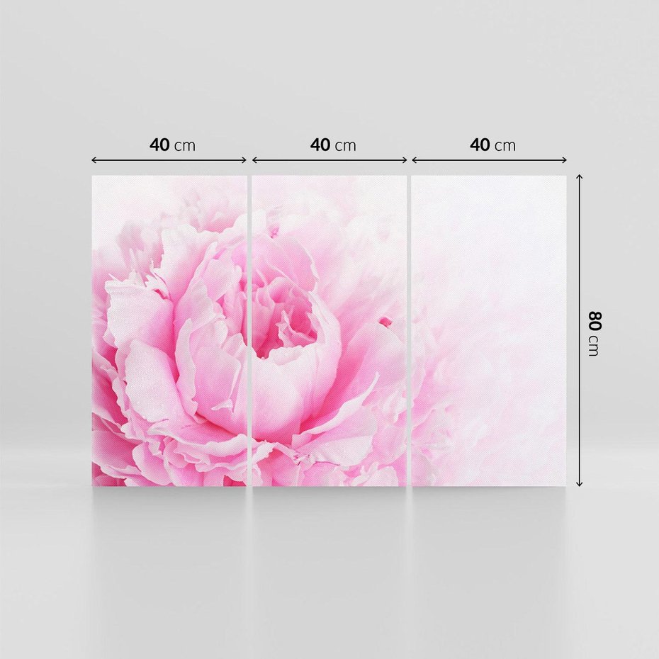 Obraz na płótnie 120x80 - Kwiatowa harmonia - kwiaty