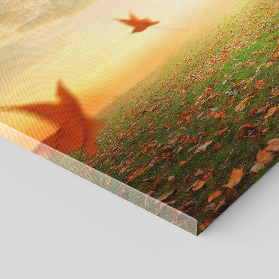 Obraz na płótnie 70x50 - Drzewo sercem natury - drzewo, serce