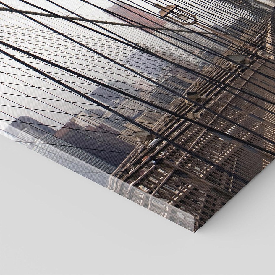 Obraz na płótnie 120x80 - Nowoczesna Linia - most, nowoczesna