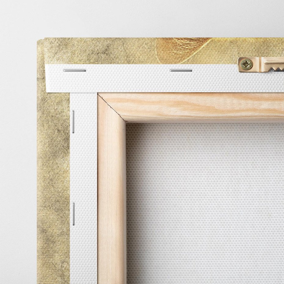 Obraz na płótnie 120x80 - Kot w abstrakcyjnym świecie - kot, sztuka