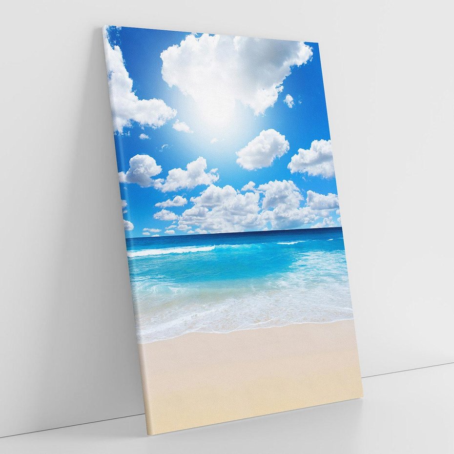 Obraz na płótnie 50x70 - Wakacyjna plaża - plaża, wakacje