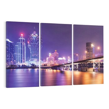 Obraz na płótnie 120x80 - Macau: Spotkanie dwóch światów - Macau, Hong
