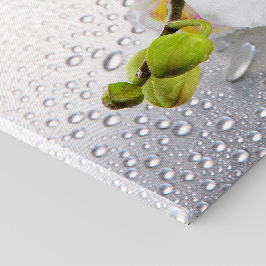 Obraz na płótnie 90x30 - Kwiatowy rój - kwiaty, kwiat