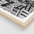 Plakat w ramie 40x50 - Nowojorska Droga - nowy jork, fotografia - rama drewno
