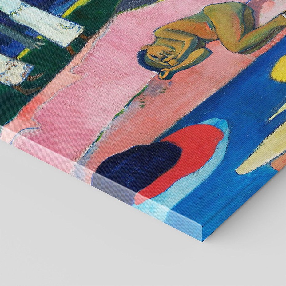 Obraz na płótnie 120x60 - Day of the God 1894, Paul Gauguin - Reprodukcja - reprodukcja, obraz na płótnie