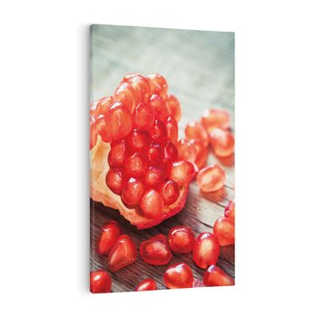 Obraz na płótnie 80x120 - Granatowa Inspiracja Kuchni - granat, kuchnia
