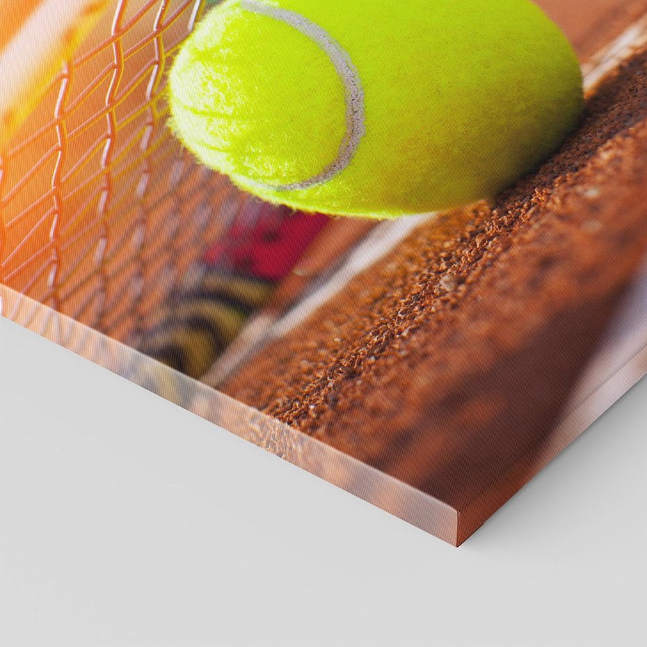 Obraz na płótnie 120x80 - Moc Tenisowej Pasji: Rakieta w Akcji - tenis, rakieta