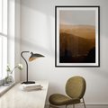 Plakat bez ramy 30x40 - Odejście Słońca - pejzaż, zachód