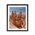 Plakat w ramie 40x50 - Spektakularne Formacje Naturalne - kanion, pustynia - rama czarna