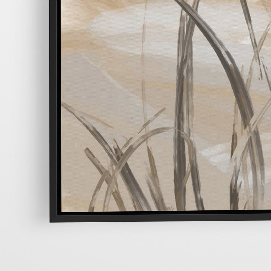 Obraz w ramie 50x70 - Nowoczesne Odbicia - akwarela, obraz - rama czarna