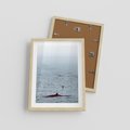Plakat w ramie 30x40 - Spotkanie z Orką - morze, ocean - rama drewno