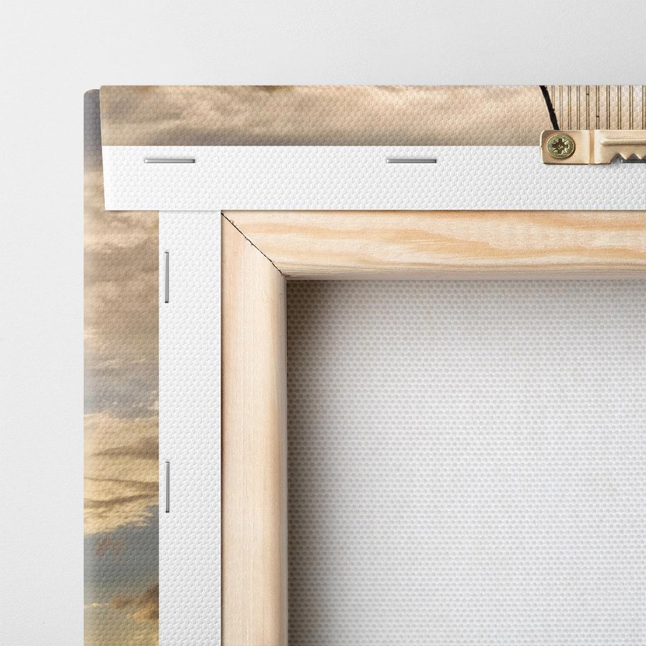 Obraz na płótnie 100x70 - Zachód Słońca nad Mostem: Filadelfia USA - Filadelfia, most