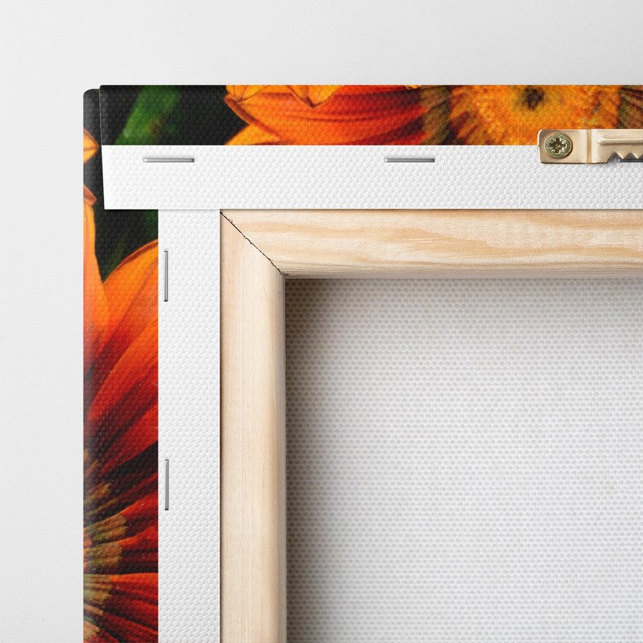 Obraz na płótnie 140x70 - Kwiatowa Esencja - kwiat, kwiaty