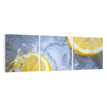 Obraz na płótnie 150x50 - Cytryny Kwasowa Świeżość - cytryny, owoce