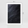 Plakat bez ramy 21x30 - Kamienne tekstury w trójwymiarze - kamień, tekstura