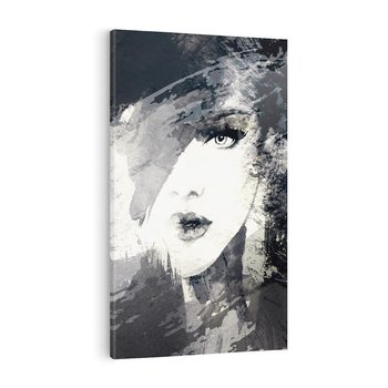 Obraz na płótnie 80x120 - Abstrakcyjna wizja kobiety - abstrakcja, kobieta