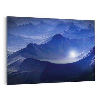 Obraz na płótnie 120x80 - Górska sceneria - krajobraz, góry