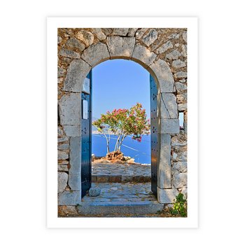 Plakat bez ramy 30x40 - Perspektywa nad morzem - perspektywa, morze