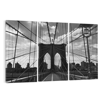 Obraz na płótnie 120x80 - Most Nowoczesności - most, nowoczesny