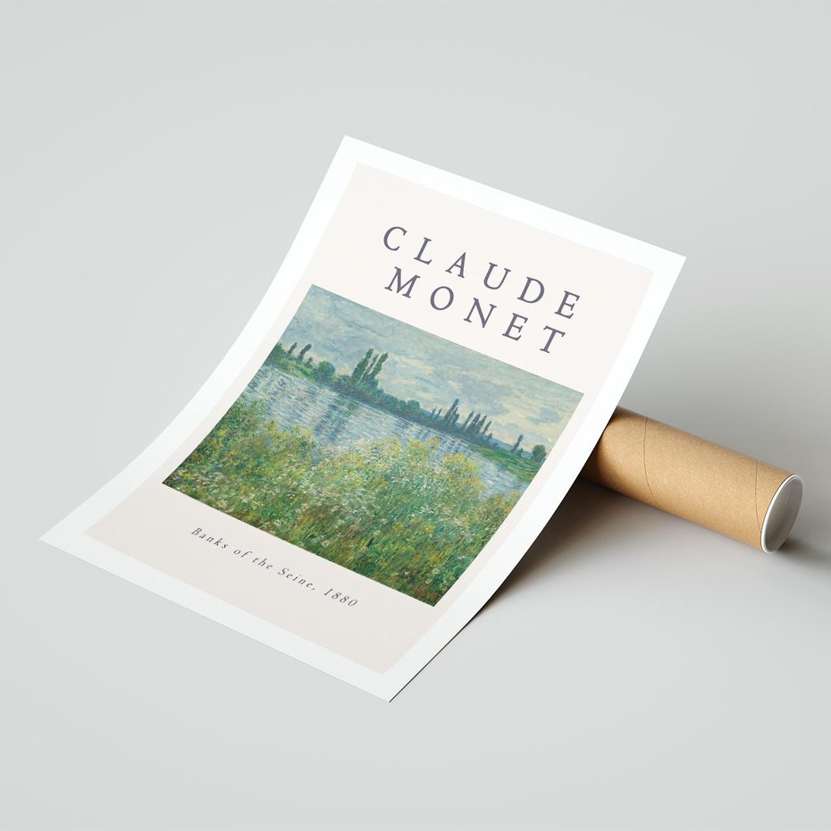 Plakat bez ramy 30x40 - Claude Monet: Reprodukcja - Claude Monet, reprodukcja plakat