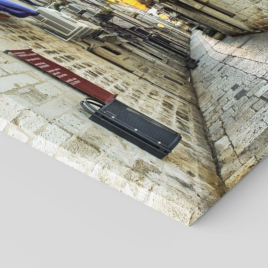 Obraz na płótnie 80x120 - Urok Włoskiej Uliczki - włoska, uliczka