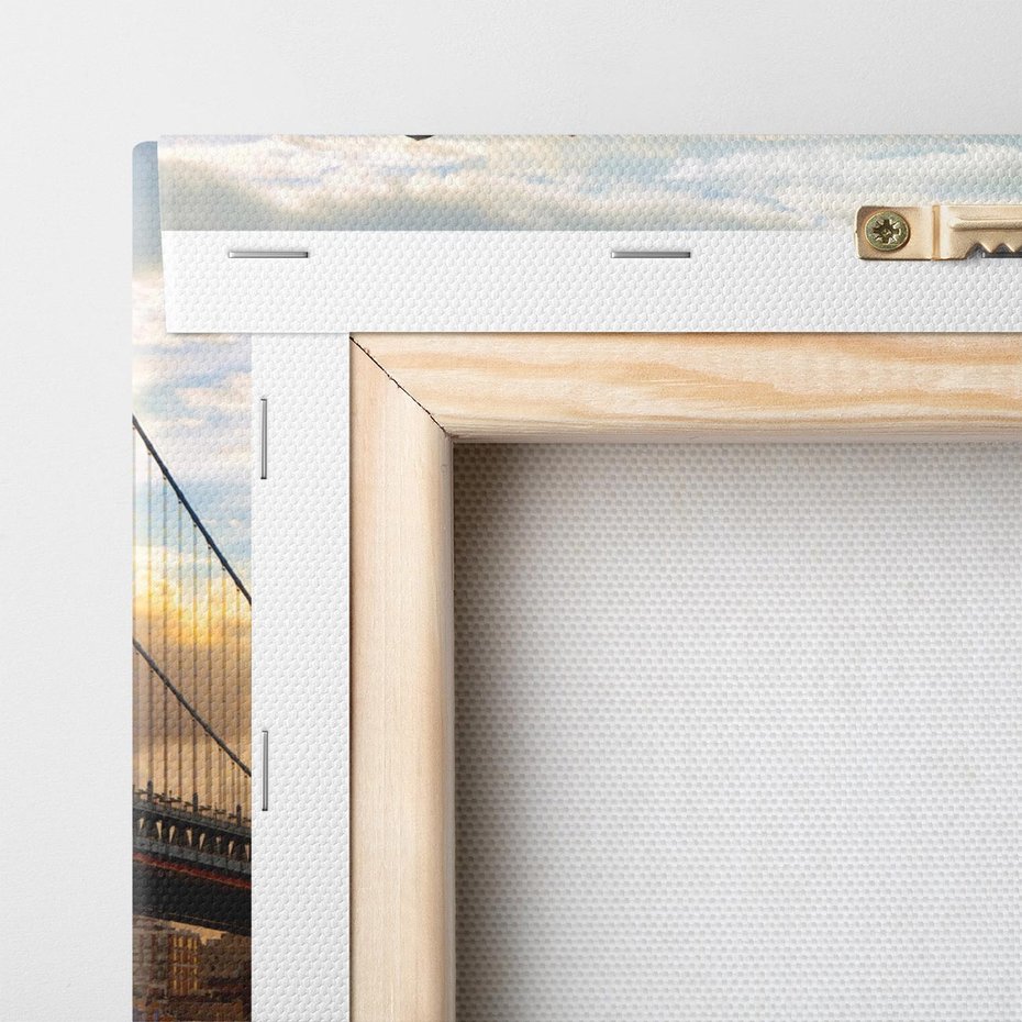 Obraz na płótnie 150x50 - Most w amerykańskim stylu - Philadelphia, most