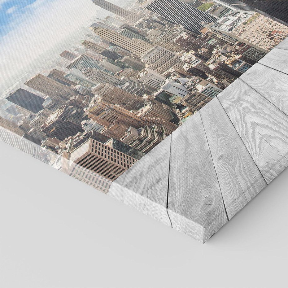 Obraz na płótnie 50x50 - Nowojorska energia miejsca - Nowy Jork, miasto