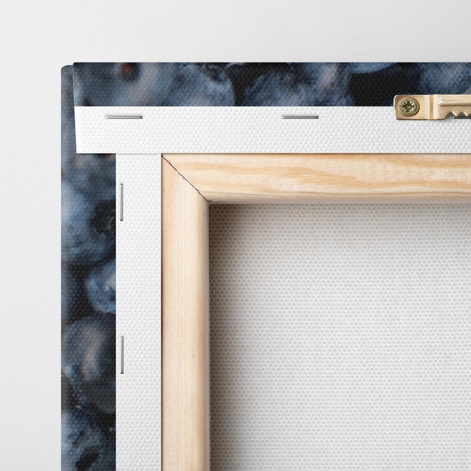 Obraz na płótnie 100x70 - Borówki Leśna Harmonia - borówki, owoce