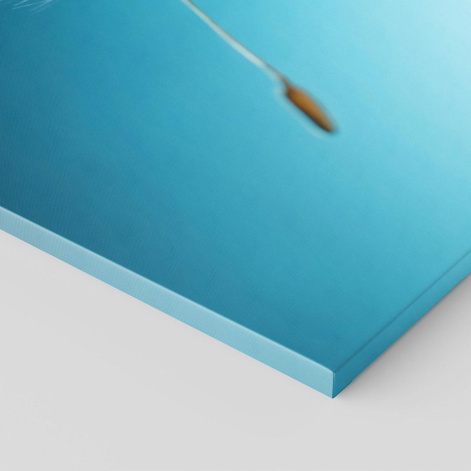 Obraz na płótnie 100x50 - Lekkość i Przemijanie - dmuchawiec, wiatr