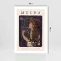Plakat bez ramy 50x70 - Reprodukcja A.Mucha - Mucha, plakat z reprodukcją