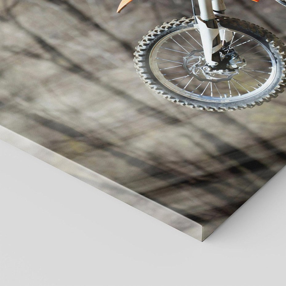 Obraz na płótnie 120x80 - Sportowy motocykl cross - motocykl, cross