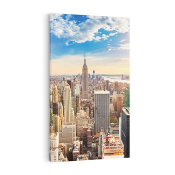 Obraz na płótnie 80x120 - Pulsujące Serce Nowego Jorku - Manhattan, Nowy Jork