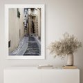 Plakat bez ramy 21x30 - Uroki Włoskiej Uliczki - włoska, uliczka