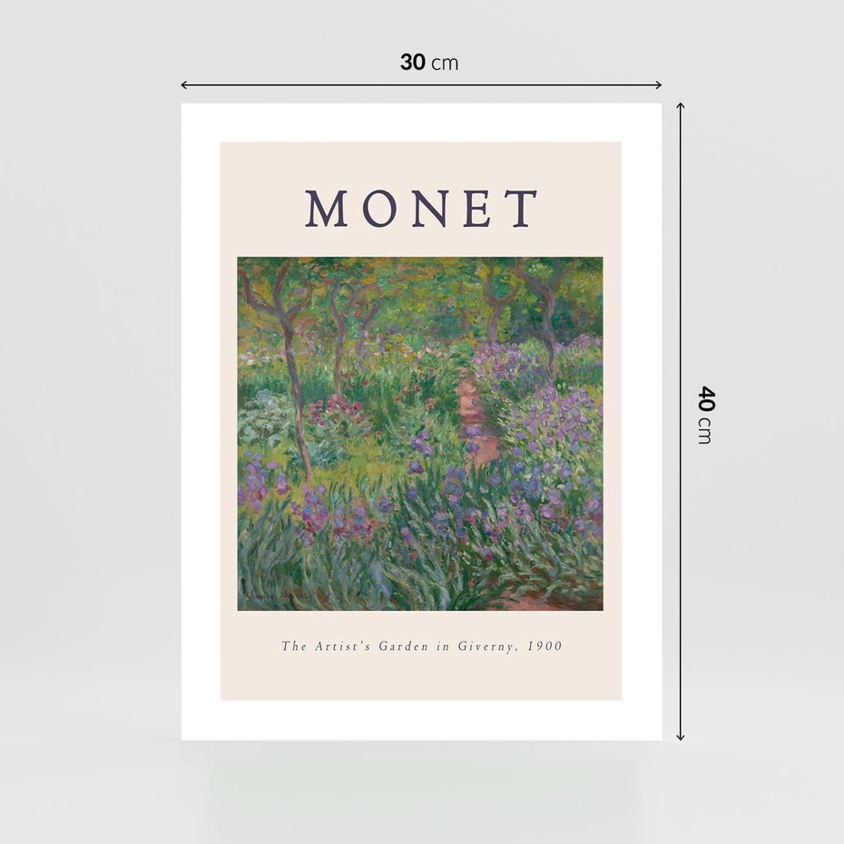 Plakat bez ramy 30x40 - Reprodukcja Moneta - Monet, reprodukcja