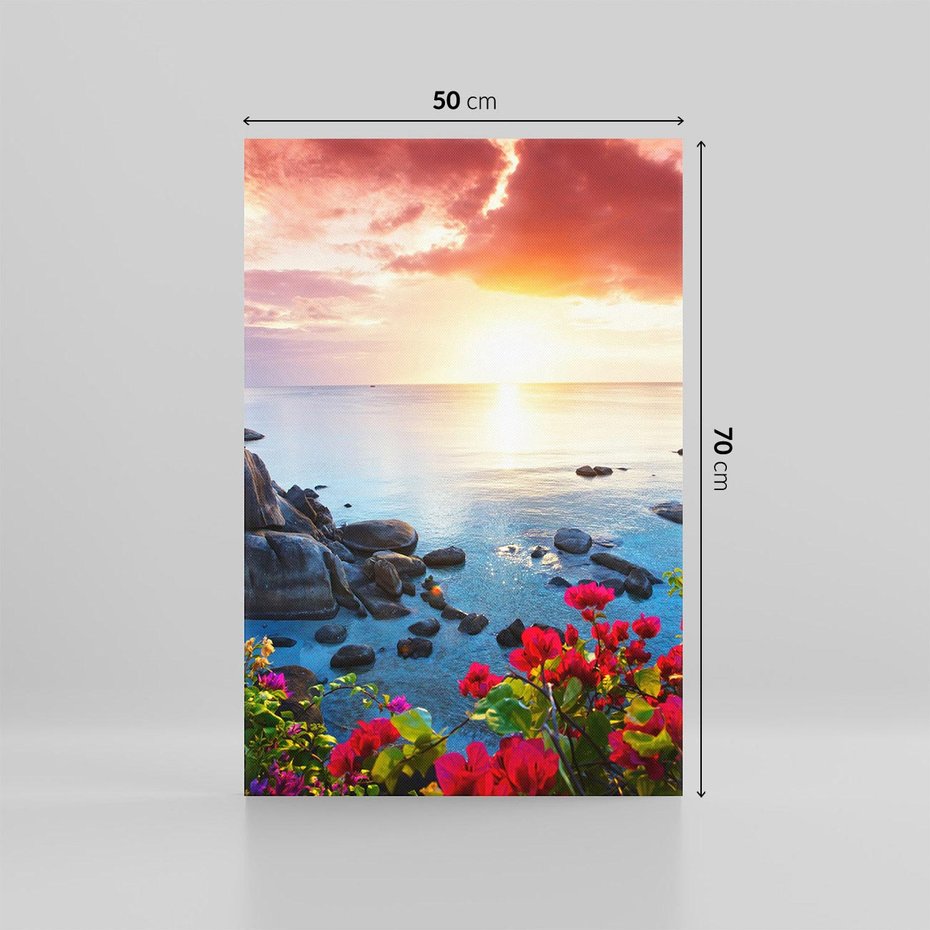 Obraz na płótnie 50x70 - Rajskie plaże Tajlandii - Tajlandia, plaża