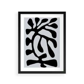 Plakat w ramie 40x50 - Przenikające Refleksje - matisse, sztuka nowoczesna - rama czarna