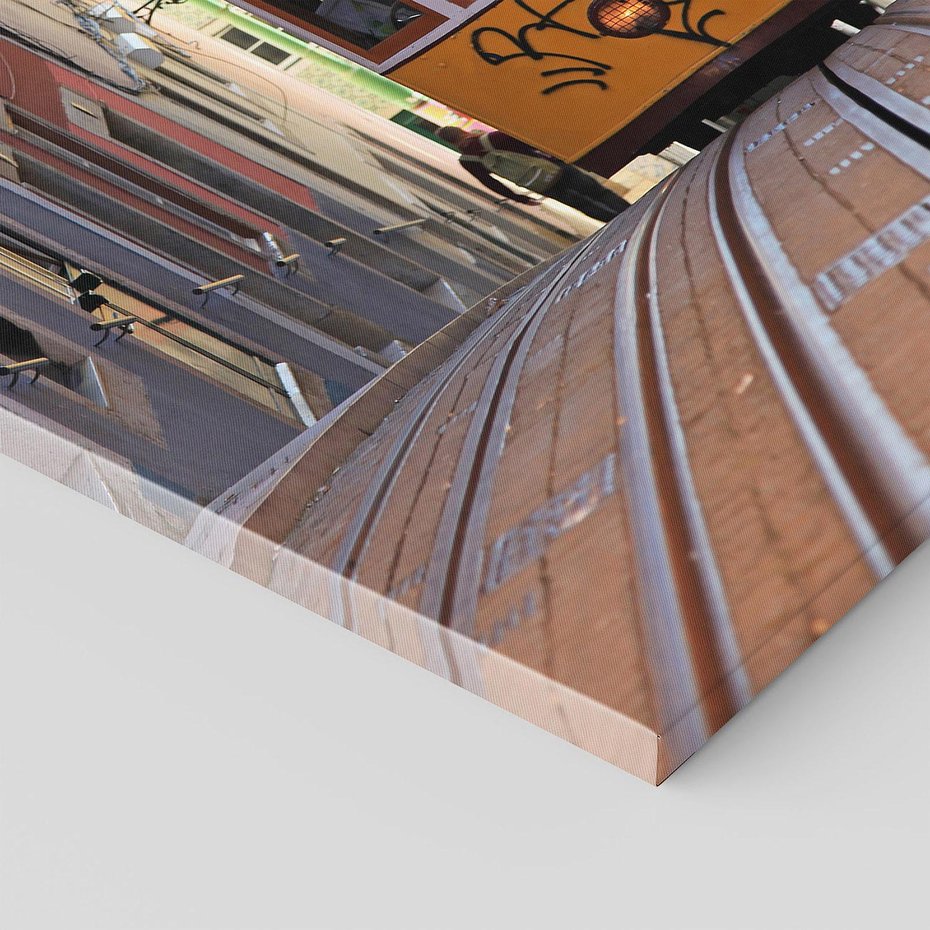 Obraz na płótnie 70x100 - Lizbońskie tramwaje - podróż w czasie - Lizbona, tramwaj