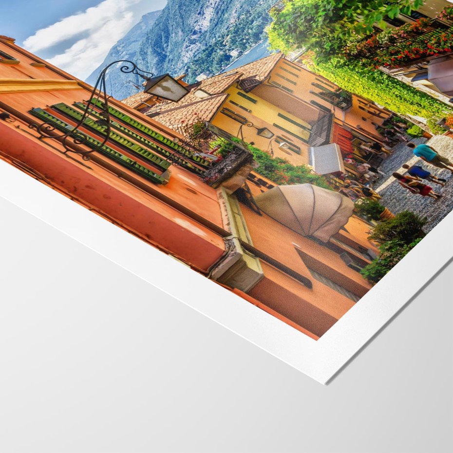 Plakat bez ramy 21x30 - Tropienie Nieskończoności - uliczka, perspektywa