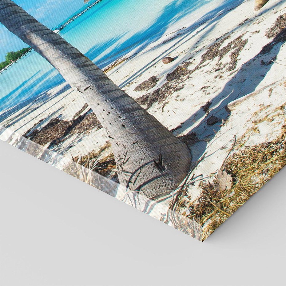 Obraz na płótnie 70x100 - Raj na Tropikalnej Wyspie - tropikalna, wyspa