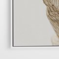 Obraz w ramie 50x50 - Suszone piękno - susz, suche - rama biała