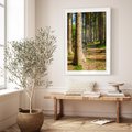 Plakat bez ramy 30x40 - Las: harmonia natury - las, drzewa
