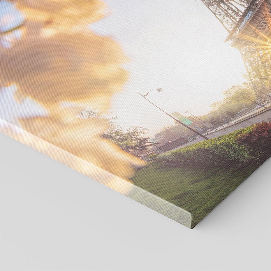 Obraz na płótnie 120x80 - Ikona Paryża - Wieża, Eiffla