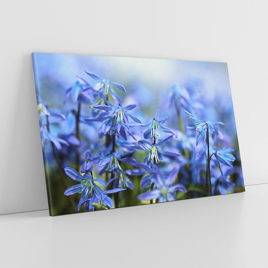 Obraz na płótnie 120x80 - Kwiatowa symfonia natury - kwiat, kwiaty